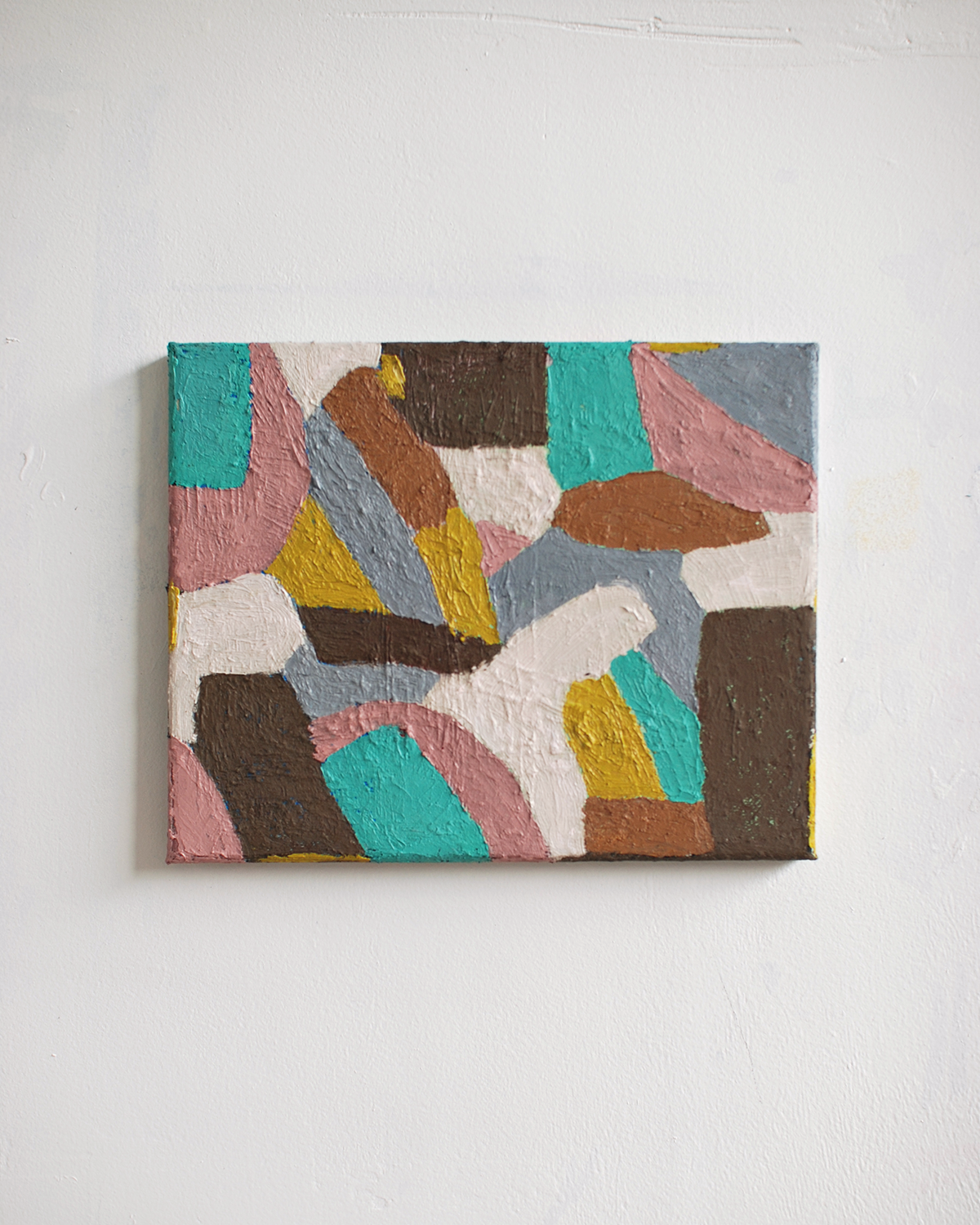 Oil painting on canvas. 